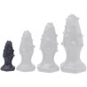 ToppedMonster Plug silicone Monster Spike S 8 x 3.5cm Noir